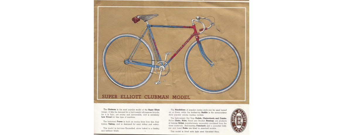 Super elliott shop vintage bicycle